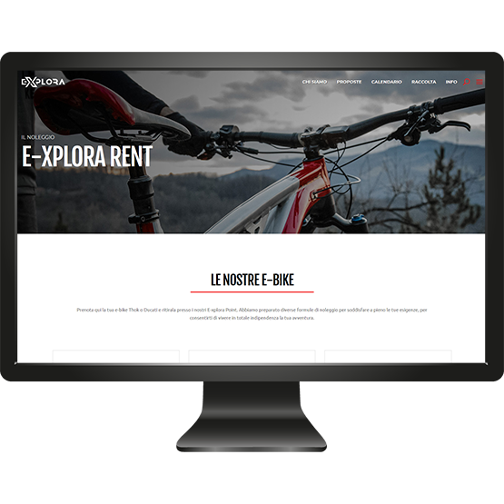 e-xplora noleggio e-bike e accessori