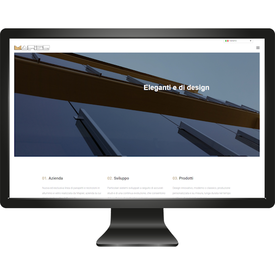 railing aluminium design sito internet wordpress