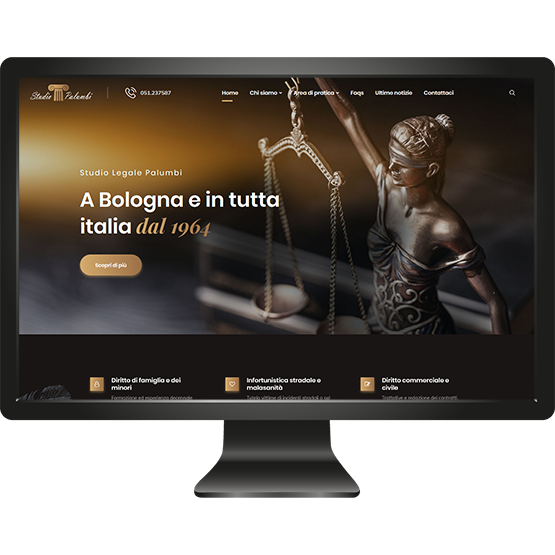 studio legale palumbi sito internet dinamico wordpress
